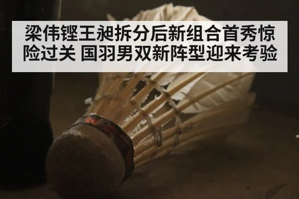 梁伟铿王昶拆分后新组合首秀惊险过关 国羽男双新阵型迎来考验